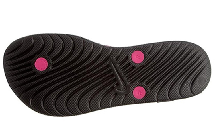 Nike Solar Thong Black White Vivid Pink Women's