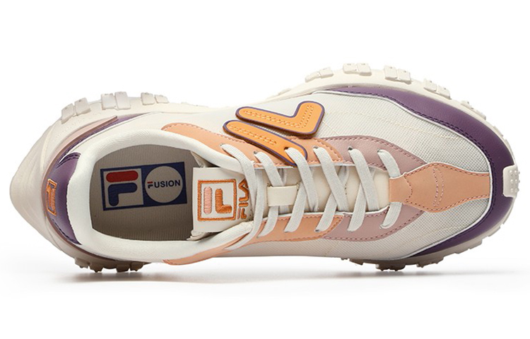 Женские кроссовки Fila FUSION HERITAGE RUNNING (фиолетовые) — Фиолетовый — фото 6