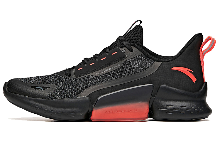 ANTA Variety Training Collection Training Shoes Men’s Low Top Black/Red