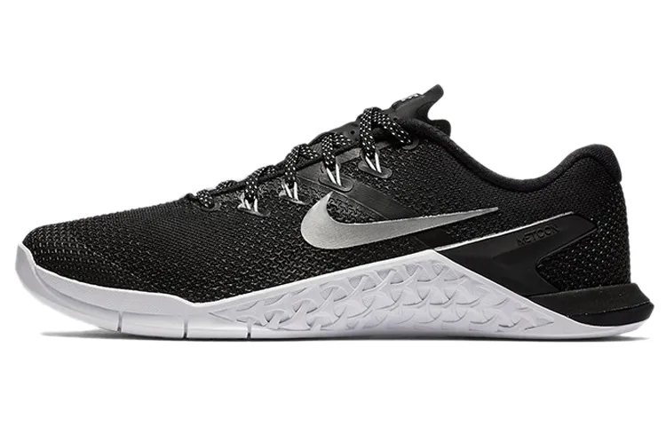 Nike Metcon 4 Black Metallic Silver Women's