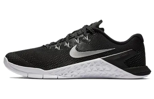 Nike Metcon 4 Black Metallic Silver Women's