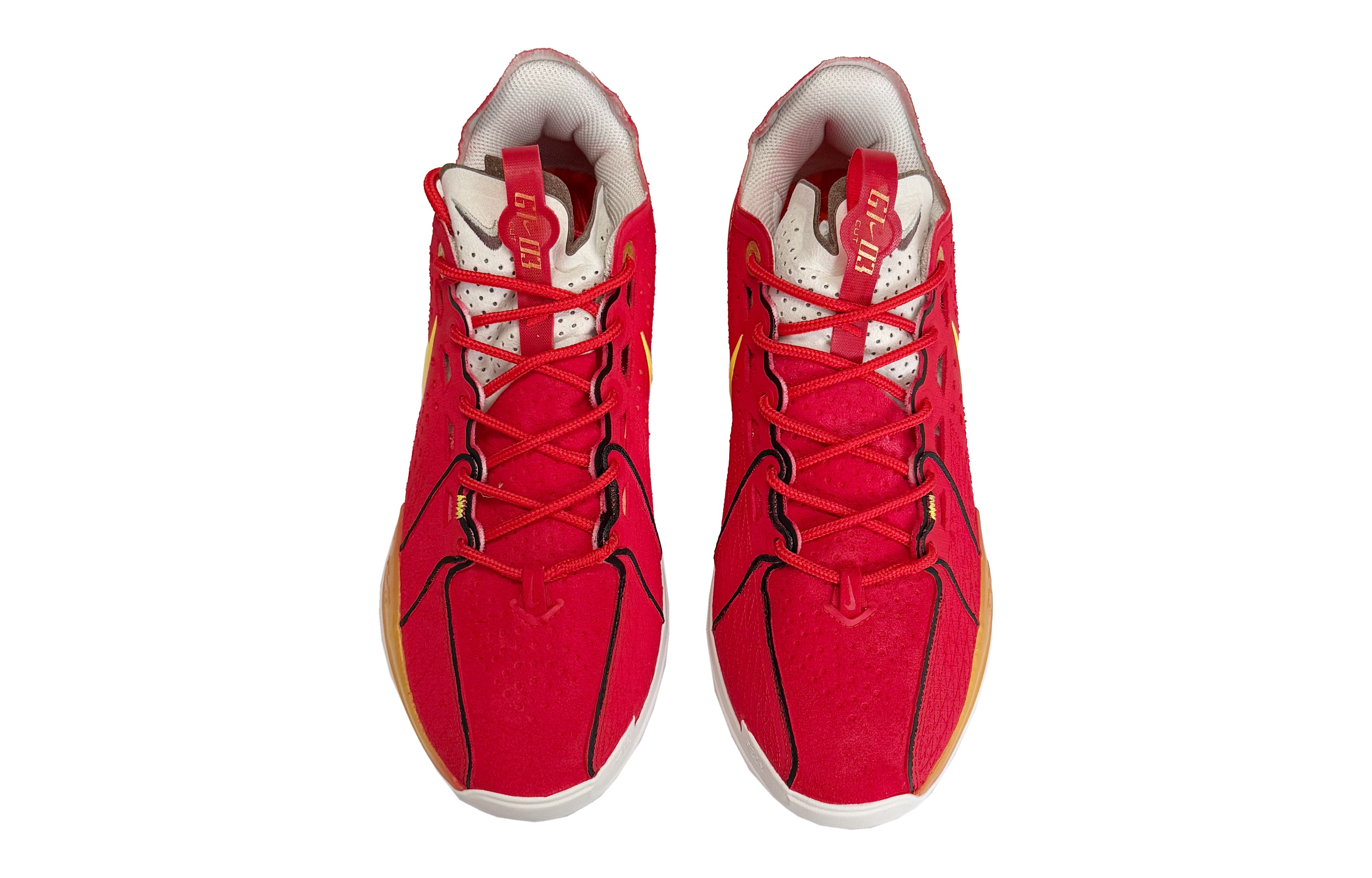 Nike G.T. Cut 3 Moon Mail, Luck On Your Side Cushioning Low top Basketball Shoes Unisex Red