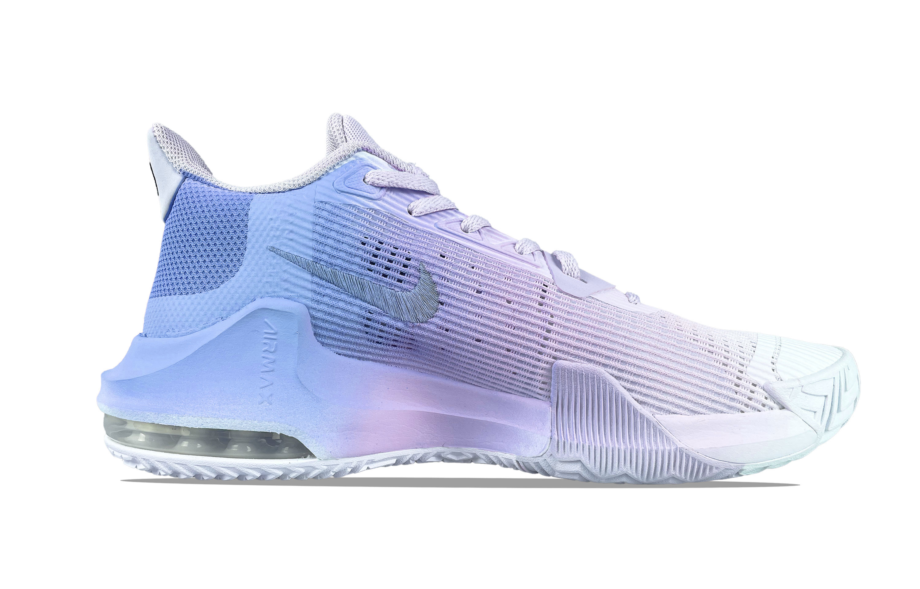 Nike Air Max Impact 3 Wear resistant And Lightweight Mid top Basketball Shoes Unisex Blue