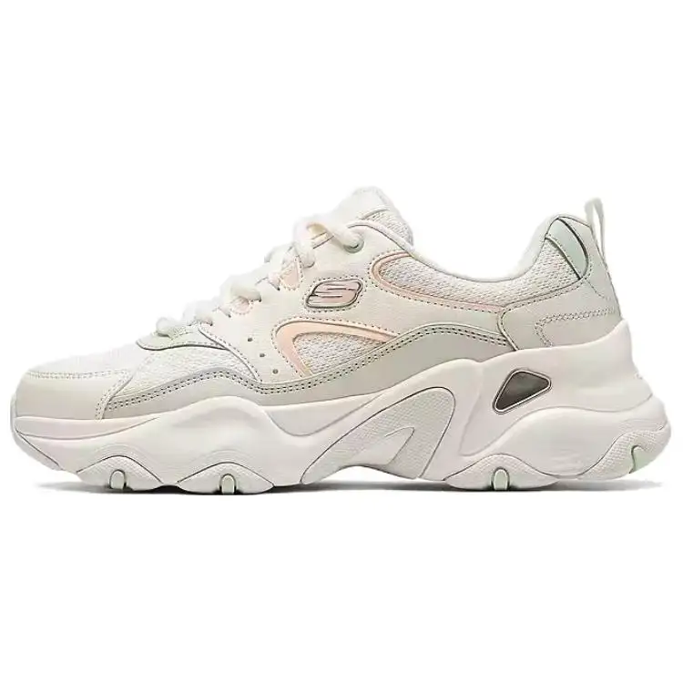 Skechers D'LITES 5.0 Cushioning Abrasion Resistant Breathable Support Lightweight Height Increasing Low top
