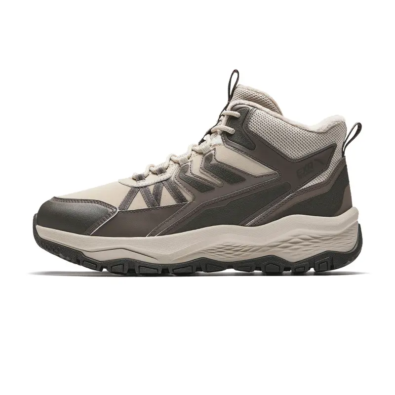 Anta Mountain Exploration Thermal Abrasion Resistant Cushioning High top Insulated Shoes Men's