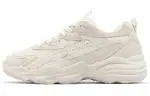 FILA Wavelet Slip Resistant Abrasion Resistant Low top Chunky Sneakers Women's White
