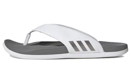 Adidas Adilette Comfort Flip Flop 'White Grey'
