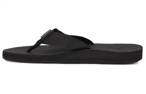 THE NORTH FACE Fluffy Flip Rubber Sole Flip Flops Unisex Black