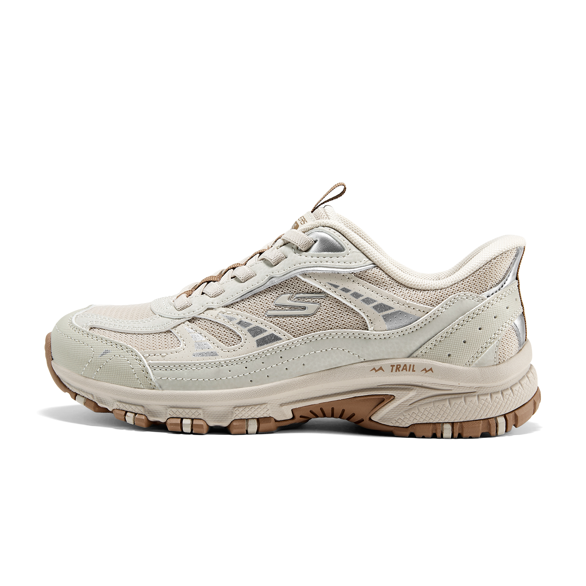 Skechers OUTDOOR WOMENS Support Lightweight Thermal Low top Mountaineering Hiking Shoes Women’s Ivory