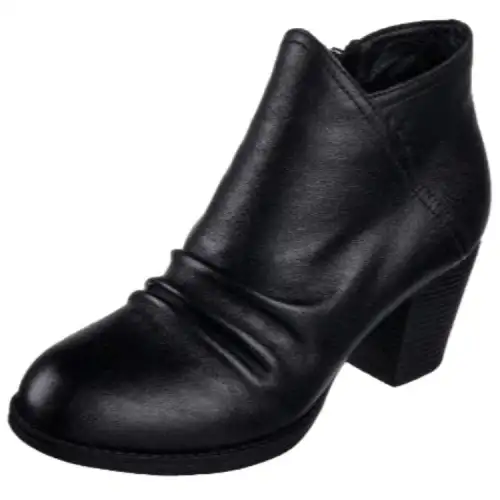 Skechers Taxi Western Date Ankle Boots Women's Black