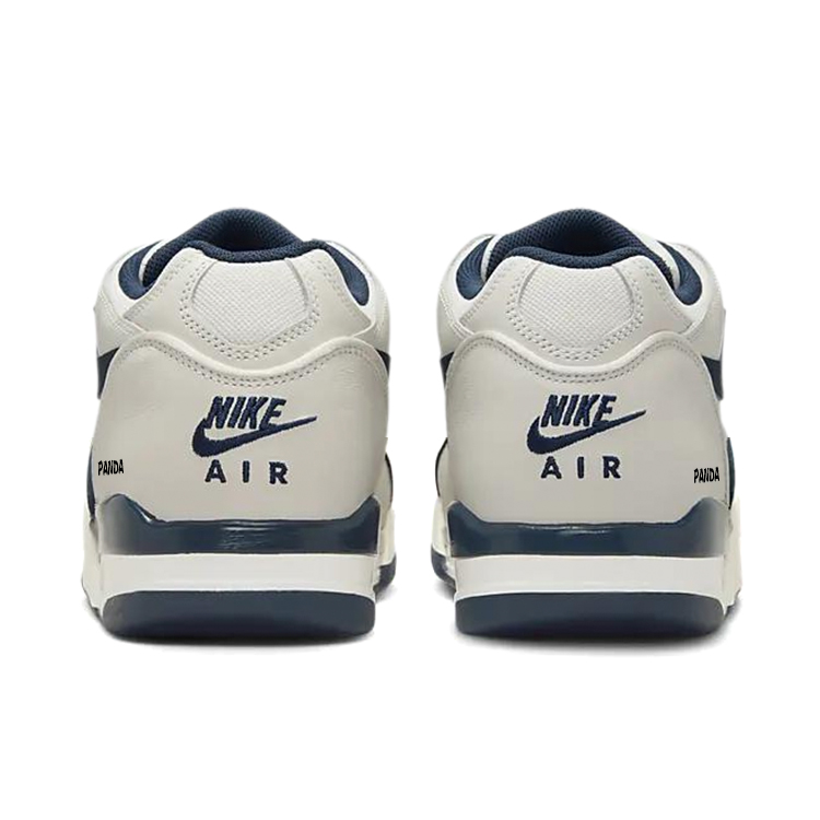 Nike Air Flight 89 Cushioning Slip Resistant Abrasion Resistant Low top Vintage Basketball Shoes Men’s White Blue