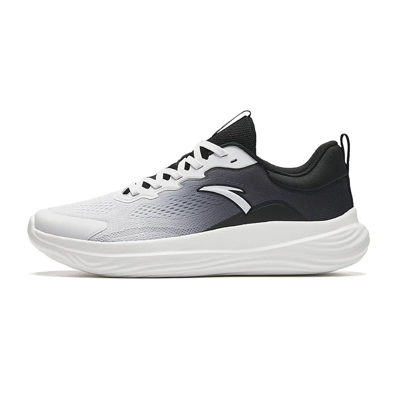Anta Shen Xing LITE Cushioning Slip Resistant Abrasion Resistant Low top Training Shoes Men's White Black
