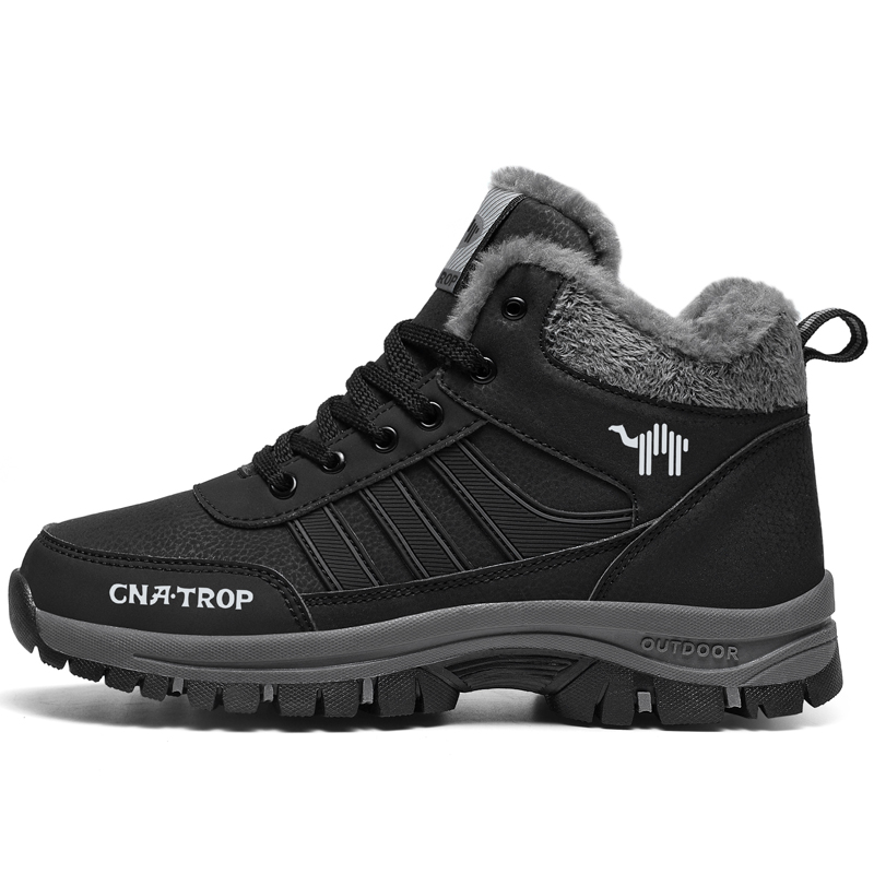 LINGHANGLUOTUO Slip Resistant Thermal High top Mountaineering & Hiking Shoes Unisex
