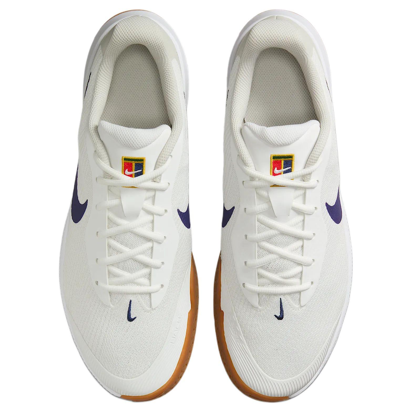 Nike Court Vapor Lite 3 Hc Summit White Light Bone Gum Medium Brown Binary Blue