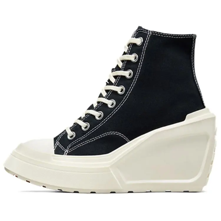 Chuck 70 Wmns Converse De Luxe Wedge 'Black Egret' Women's