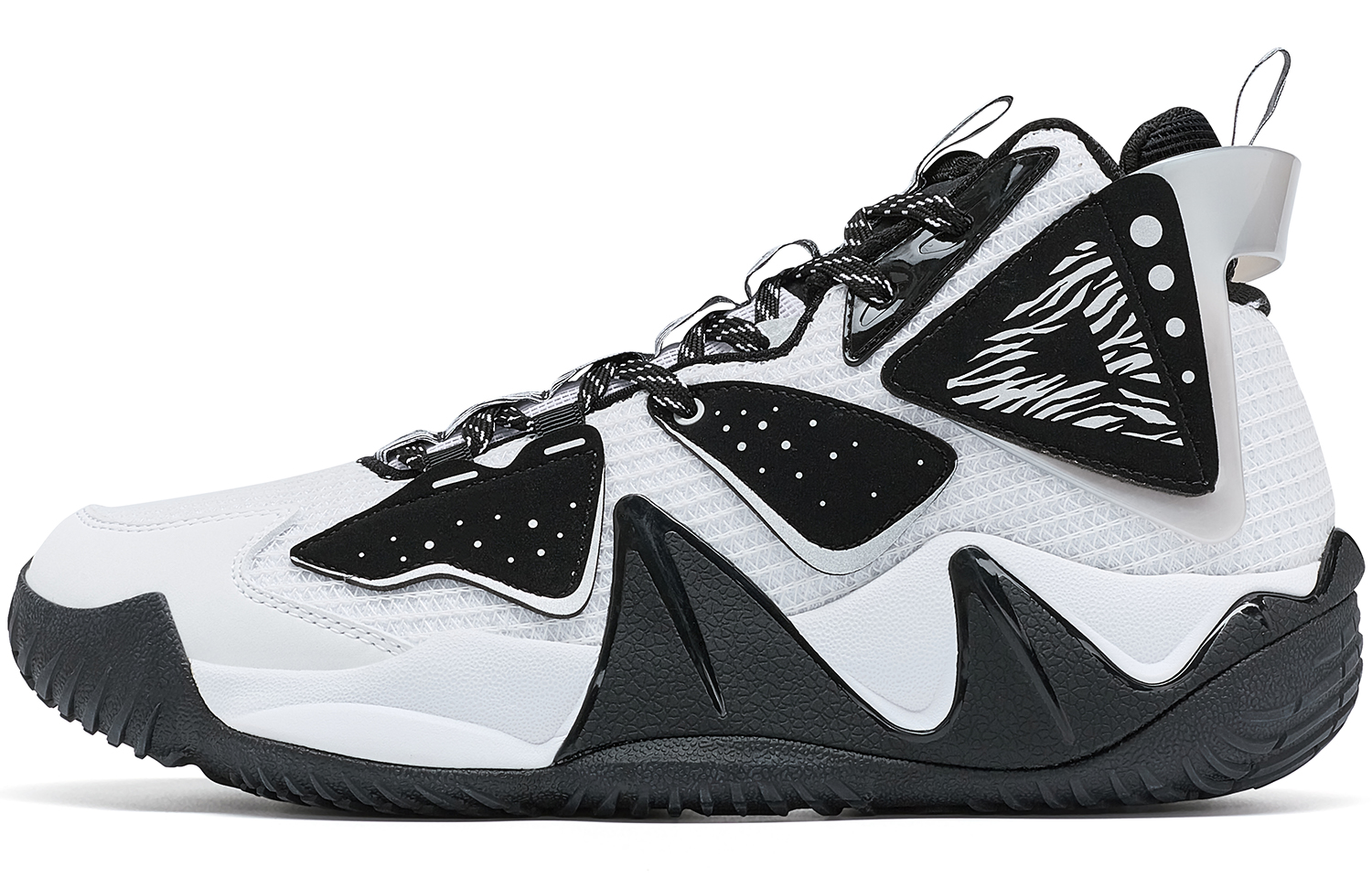 PEAK Beast Plus Mesh, Synthetic Leather Cushioning Slip Resistant Abrasion Resistant Mid top