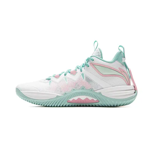 Li Ning Storm 10 Cushioning Slip Resistant Abrasion Resistant Breathable Rebound Low top Basketball Shoes Men's