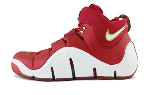 Nike Lebron 4 China James High top Basketball Shoes Men's Red White