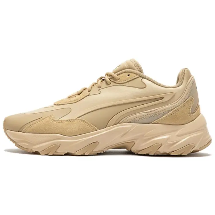 PUMA Comfortable Slip Resistant Low top Chunky Sneakers Unisex Brown