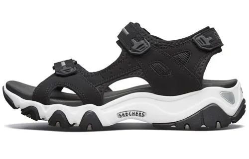 Skechers D Lites 2.0 Casual Sandals Black Women's