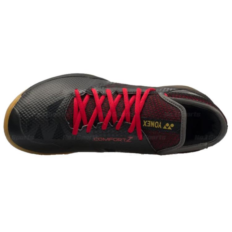 YONEX POWER CUSHION COMFORT Slip Resistant Abrasion Resistant Low top Badminton Shoes Men’s Black Red
