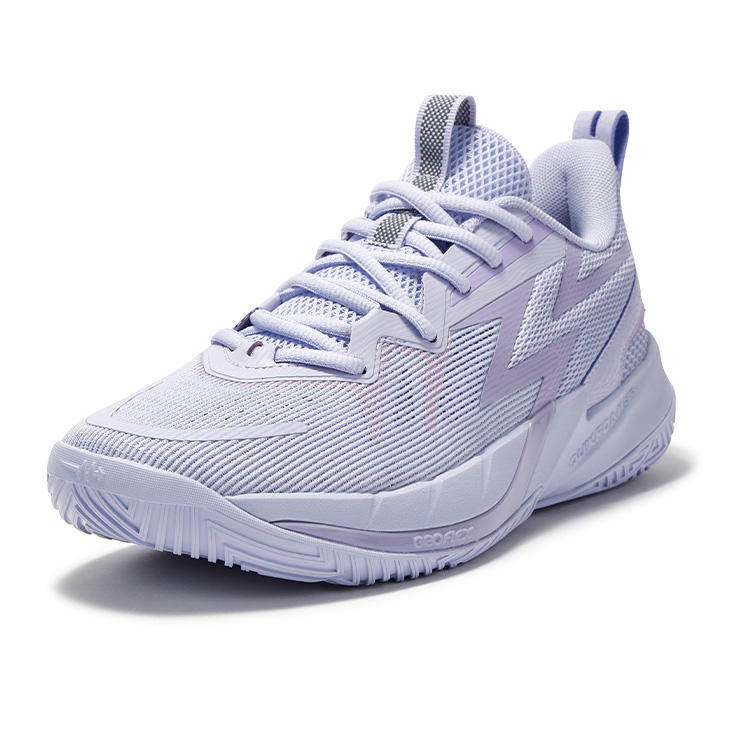 361° Slip Resistant Abrasion Resistant Low top Basketball Shoes Men’s Chalk Purple
