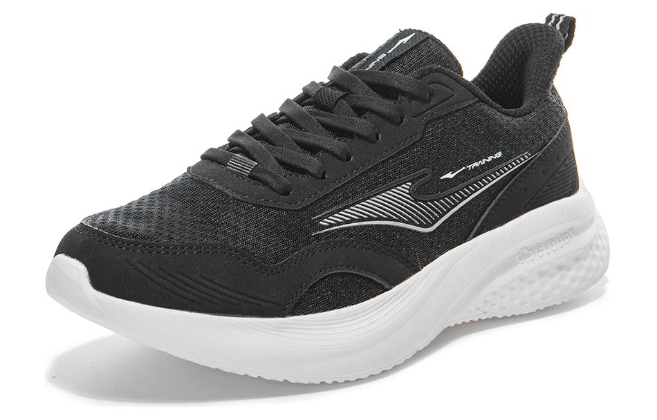 Erke Cushioning Lightweight Cushioning Lightweight Low top Training Shoes Women’s Black Silver