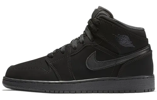 Jordan 1 Mid BG Black