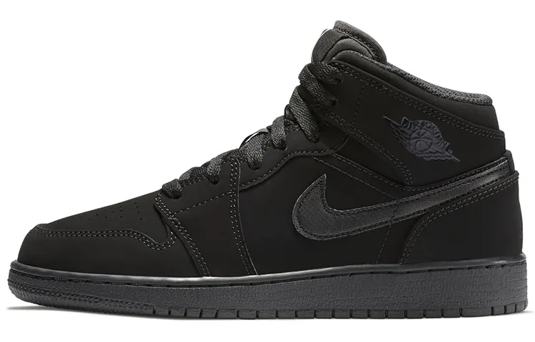 Jordan 1 Mid BG Black