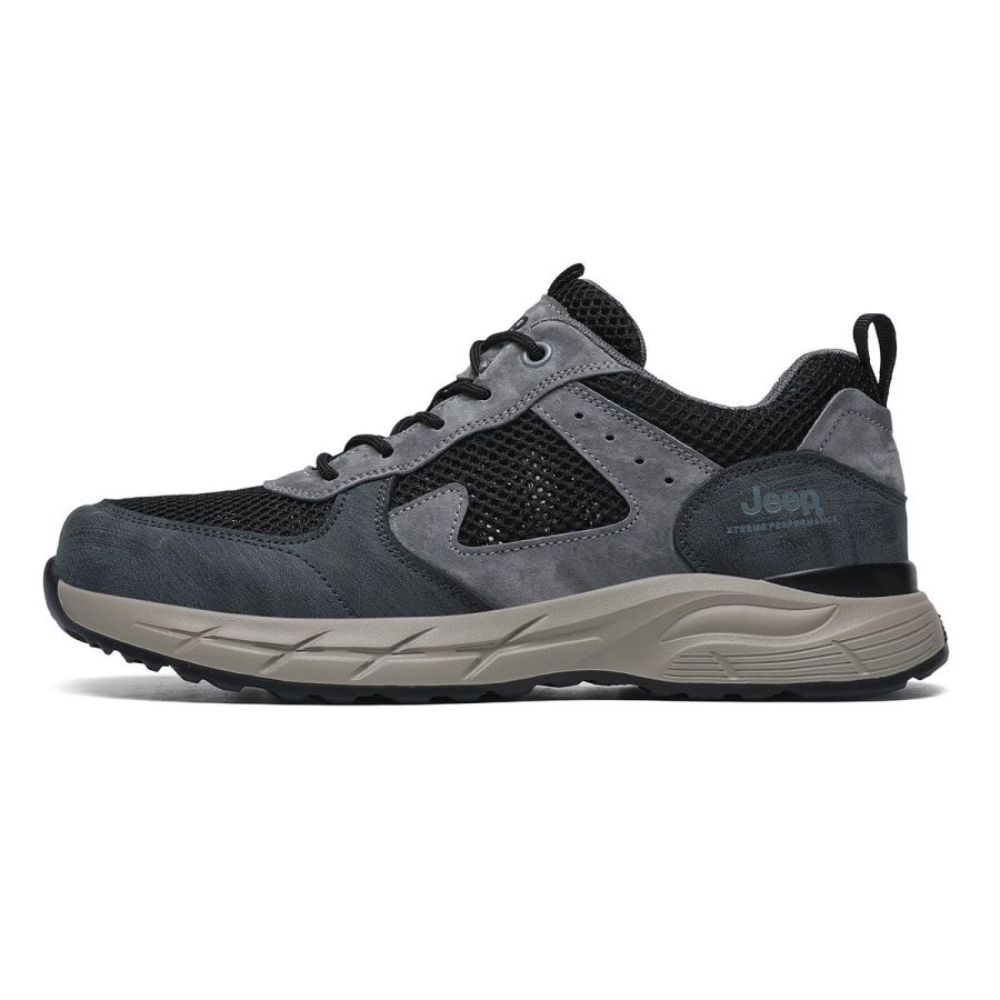 Jeep Mountaineering & Hiking Shoes Men’s Low Top Gray/Beige