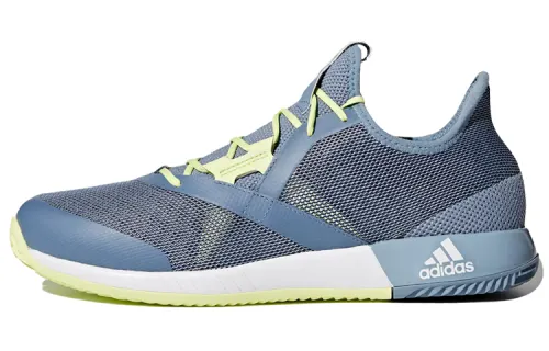 Adidas Adizero Defiant Bounce Fabric Slip Resistant, Abrasion Resistant, Breathable Mid top Tennis Shoes