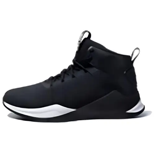 KELME Slip Resistant Abrasion Resistant High top Basketball Shoes Men's Black