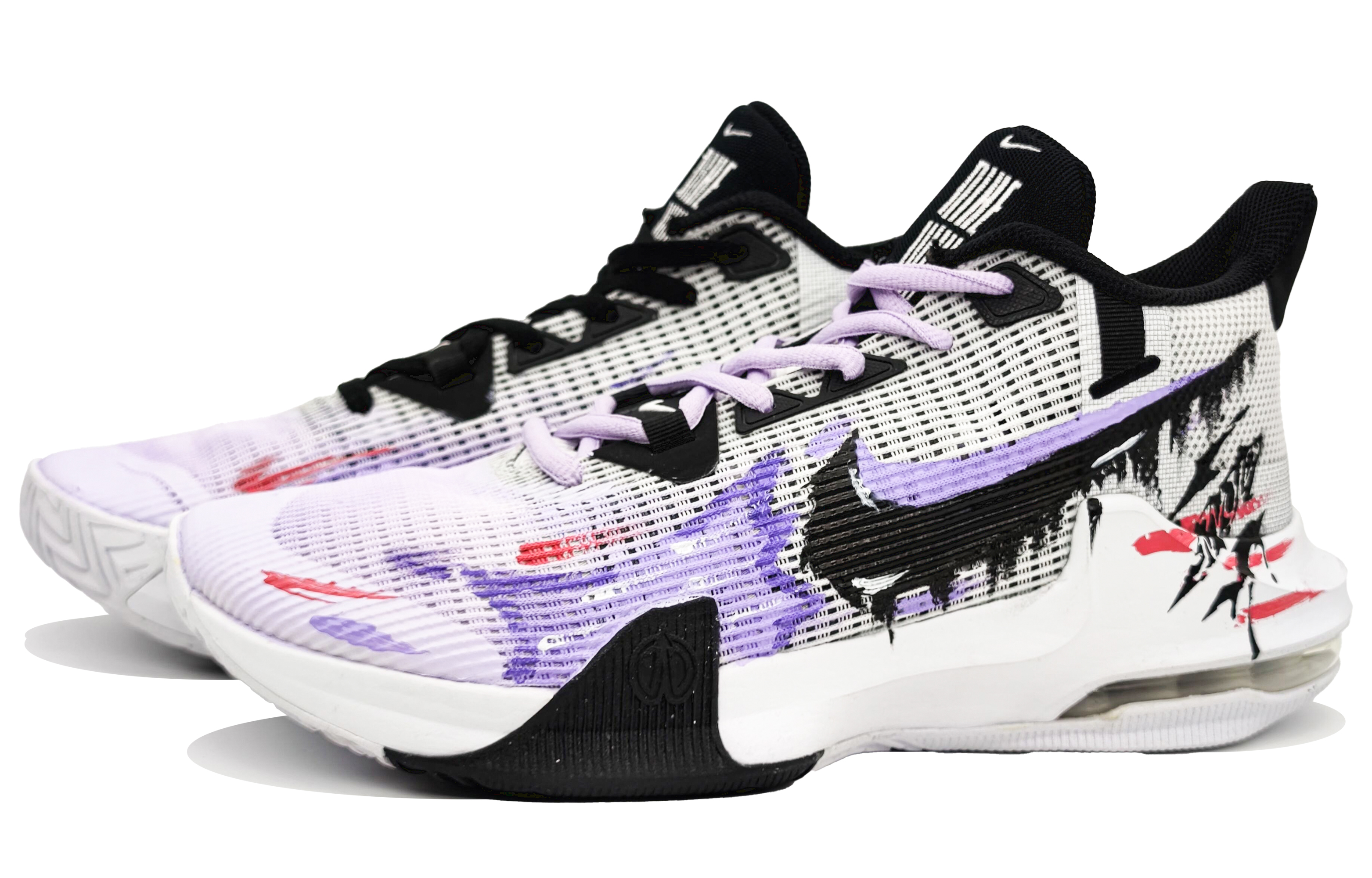 Nike Air Max Impact 3 Slip Resistant Low top Basketball Shoes Men’s Romantic Purple