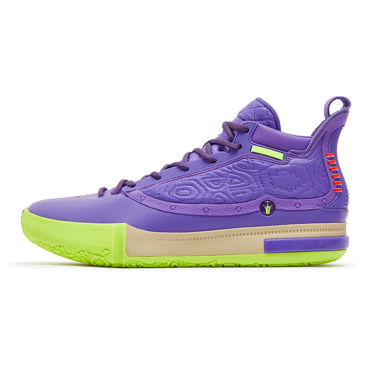 361° Joker Nikola Jokić The Legend Joker High top Basketball Shoes Men’s Spiritual Purple