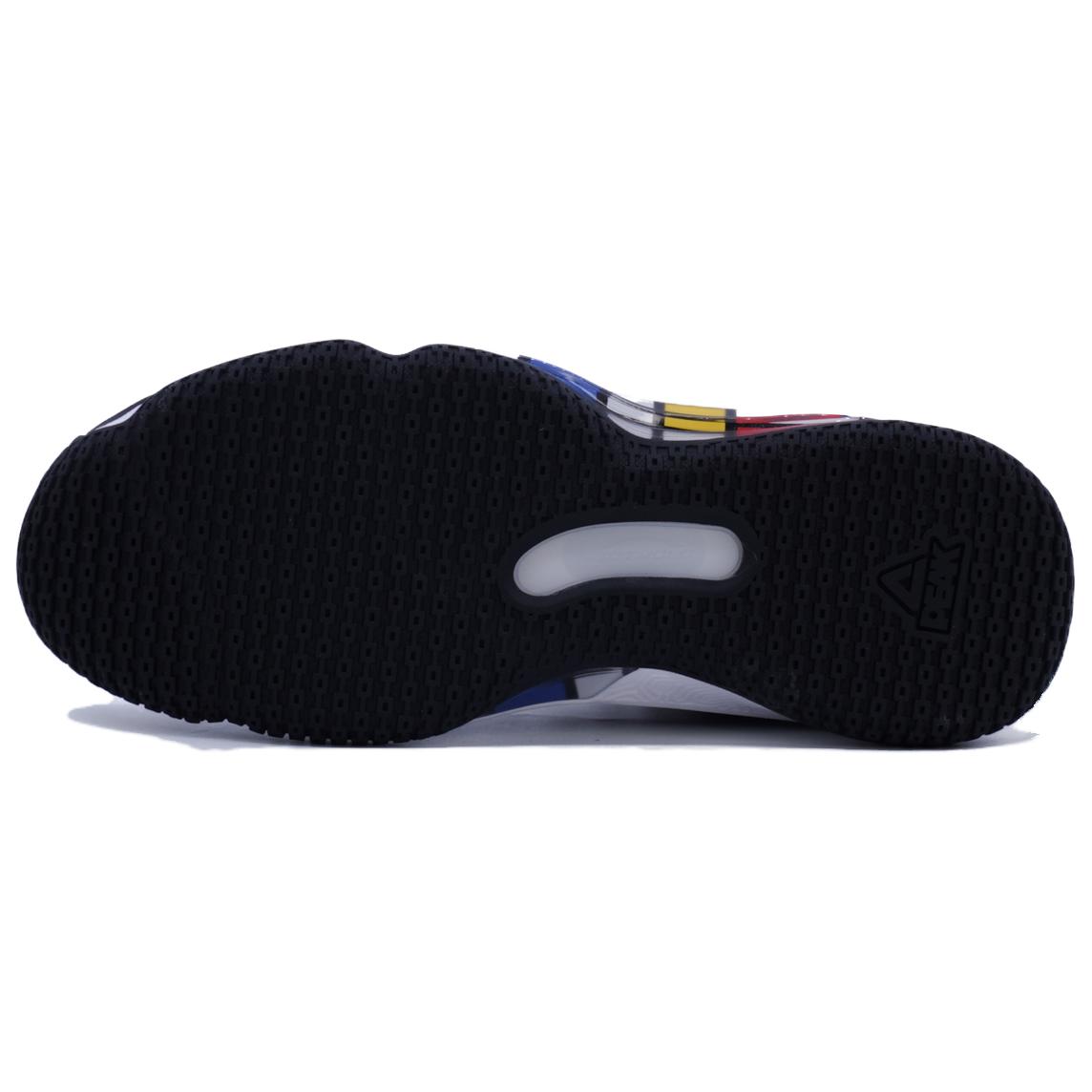 PEAK Abrasion Resistant Cushioning Abrasion Resistant Cushioning Low top Basketball Shoes Men’s White Black Red