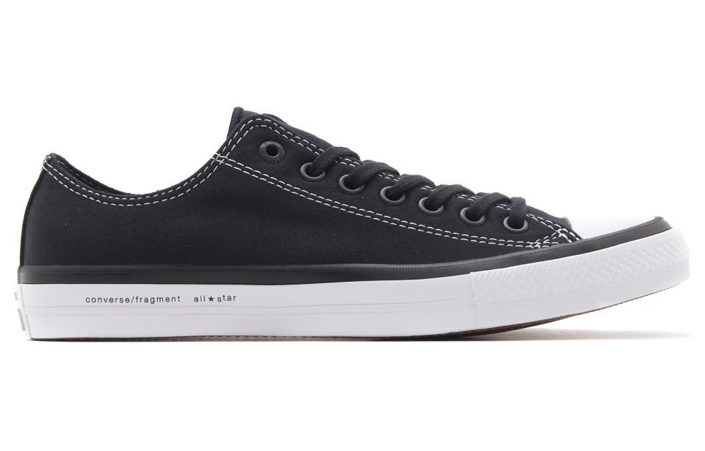 Кеды Converse Fragment Design x Converse Chuck Taylor All Star SE OX Black (черно-белые) — Чёрный / белый — фото 2