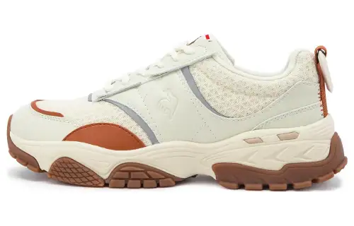 Le Coq Sportif Fabric Cushioning Slip Resistant Abrasion Resistant Height Increasing Low top Chunky Sneakers Unisex