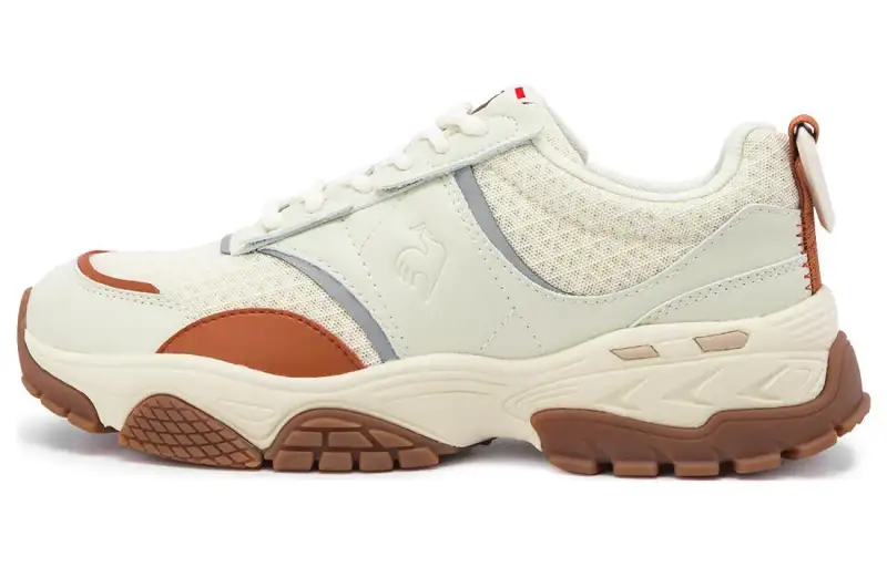 Le Coq Sportif Fabric Cushioning Slip Resistant Abrasion Resistant Height Increasing Low top Chunky Sneakers Unisex