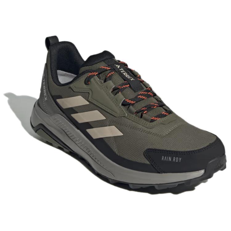 Adidas Terre Slip Resistant, Abrasion Resistant, Waterproof Low top Hiking Shoes Men’s Olive Green