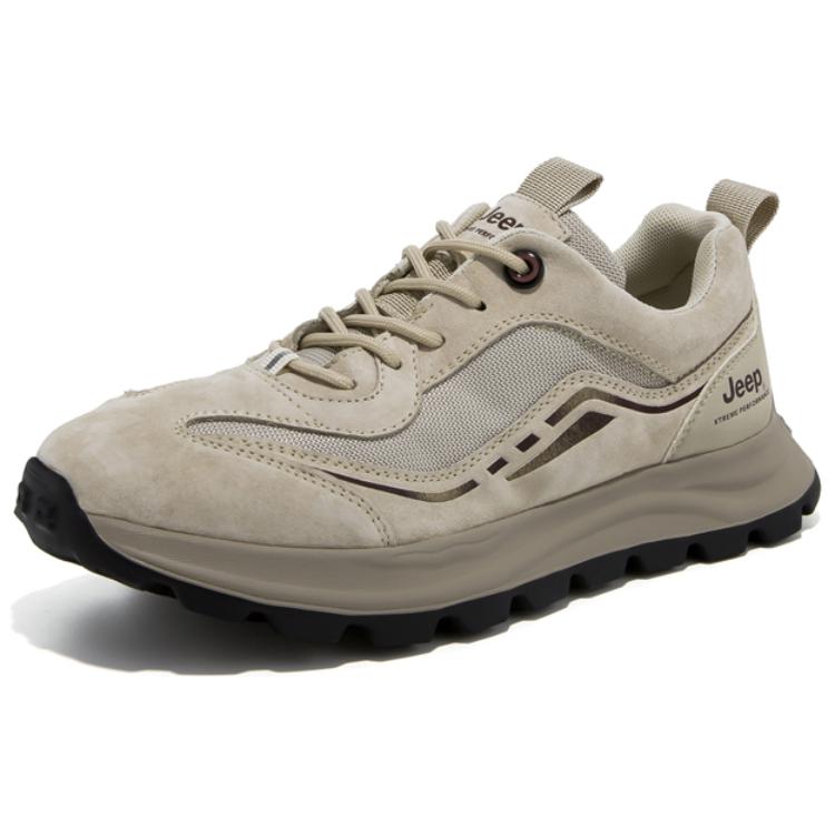 Jeep Abrasion Resistant Low top Hiking Shoes Men’s Sand