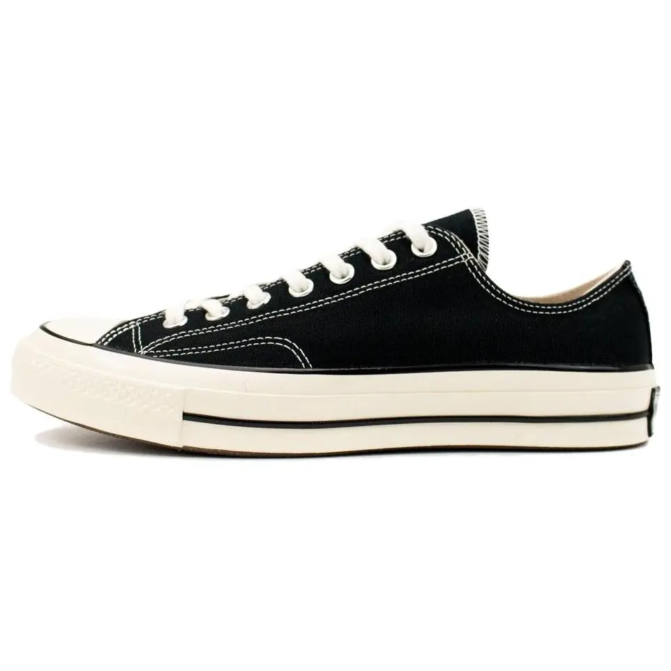 Converse 1970s Low top Canvas Shoes Unisex Black White
