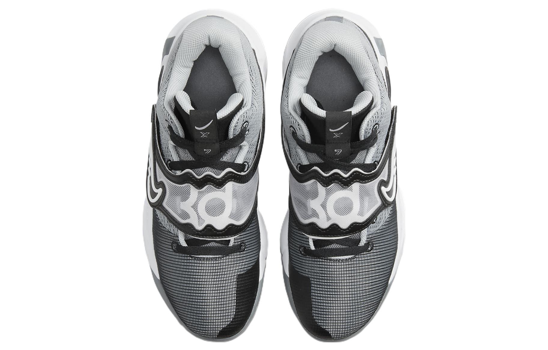 Мужские кроссовки Nike Trey 5 X (серо-черные) — фото 4