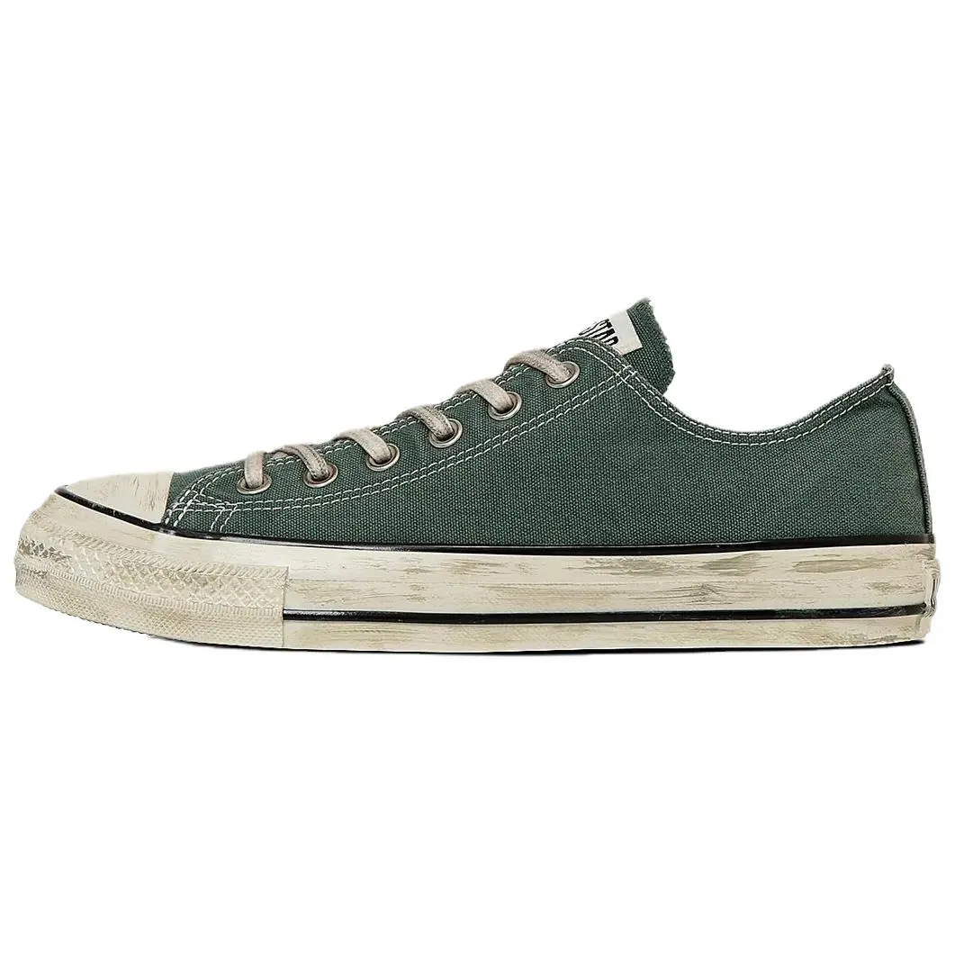 Converse All Star Aged Canvas Shoes Unisex Olive Green