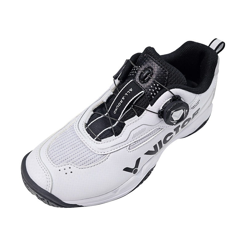VICTOR Abrasion Resistant Breathable Low top Badminton Shoes Unisex Black