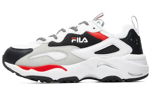 FILA Tracer Series Retro Thick Sole Casual Shoe Black Women's