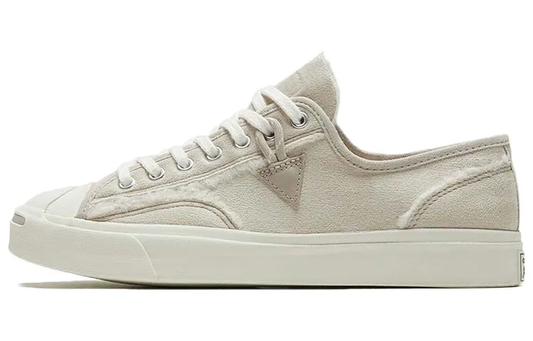 Converse Faux Fur Lined Leather Jack Purcell 'Pink/White'