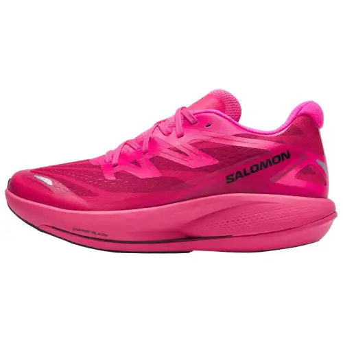 SALOMON Phantasm 2 Mesh Cushioning Breathable Cushioning Breathable Low top Training Shoes Unisex Bright Pink