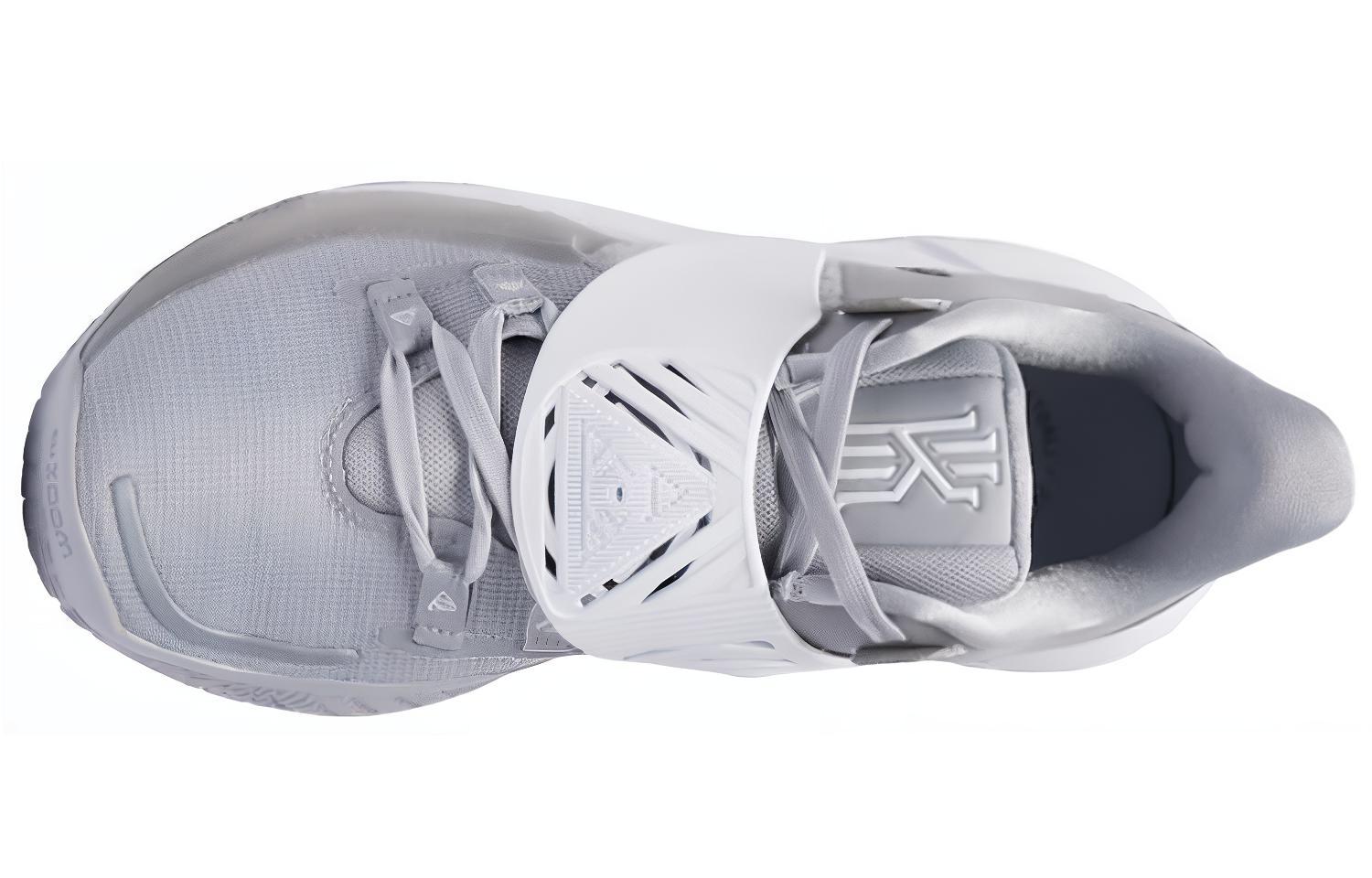 Мужские кроссовки Nike Kyrie Low 3 TB "Wolf Grey" 3 (серые) — 狼灰 — фото 3