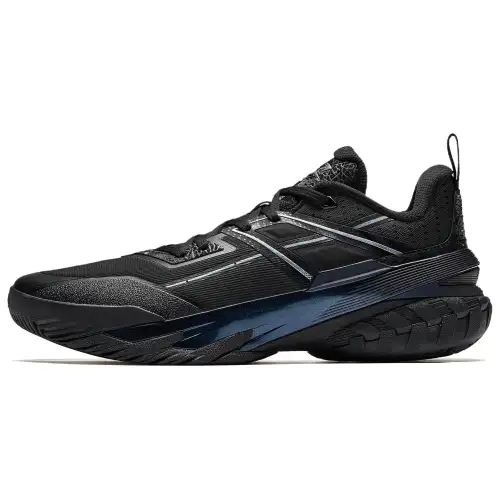 Anta Airspace 6 Camouflage Cement Nemesis Outfield Anti-slip Wear-Resistant Anti-Roll Low-top Basketball Shoes Men's Black