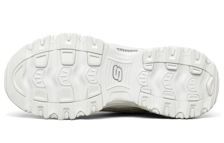 Женские кроссовки Skechers D'LITES 1.0 (белые) — Белый — фото 5